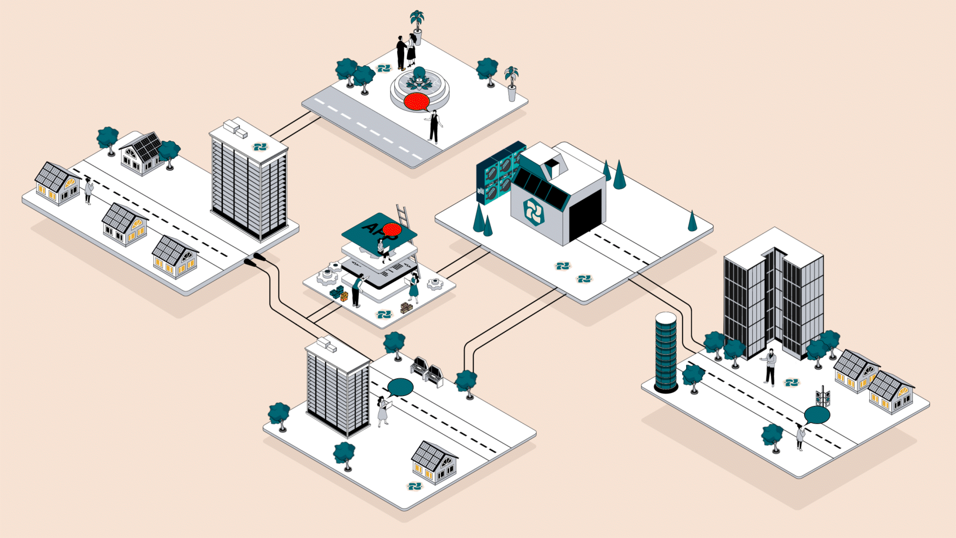CBN ecosystem — users, partners, drivers and backoffice